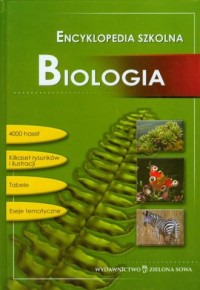 Encyklopedia szkolna. Biologia - okładka książki