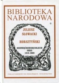 Horsztyński - okładka książki