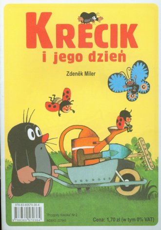 Krecik i jego dzień - okładka książki