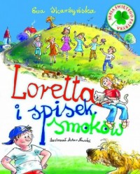 Loretta i spisek smoków - okładka książki