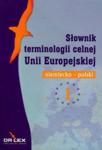 Niemiecko-polski słownik terminologii - okładka książki