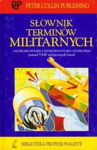 Słownik terminów militarnych - okładka książki