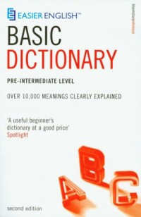 Easier English Basic Dictionary. - okładka książki