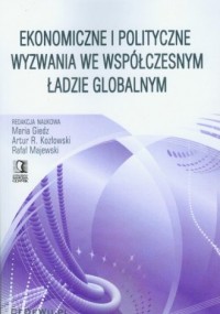 Ekonomiczne i polityczne wyzwania - okładka książki