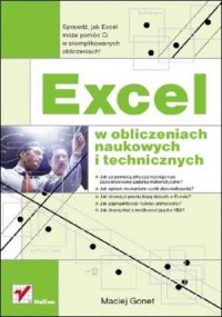 Excel w obliczeniach naukowych - okładka książki