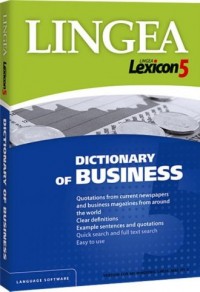 Lexicon 5 Dictionary of Business - okładka książki