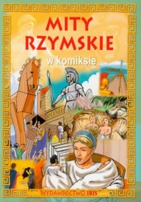 Mity rzymskie w komiksie - okładka książki