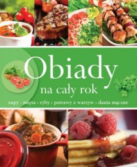 Obiady na cały rok - okładka książki