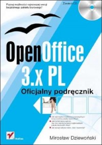 OpenOffice 3.x PL. Oficjalny podręcznik - okładka książki