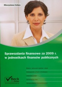 Sprawozdania finansowe za 2009 - okładka książki