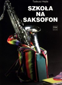 Szkoła na saksofon - okładka podręcznika