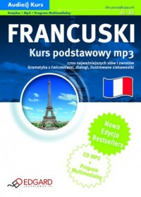 Francuski. Kurs podstawowy (+ CD) - okładka podręcznika