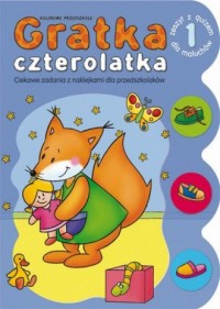 Gratka czterolatka cz. 1 - okładka książki