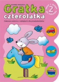 Gratka czterolatka cz. 2 - okładka książki