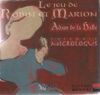 Le jeu de Robin et marion (CD) - okładka płyty