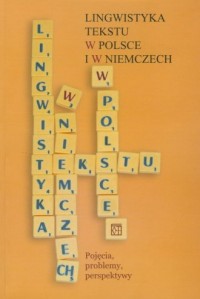 Lingwistyka tekstu w Polsce i w - okładka książki