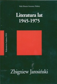 Literatura lat 1945-1975 - okładka książki