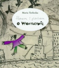 Piórem i piórkiem w Warszawie - okładka książki