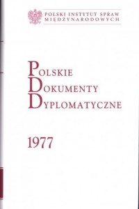 Polskie Dokumenty Dyplomatyczne - okładka książki