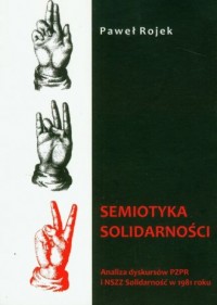 Semiotyka solidarności. Analiza - okładka książki