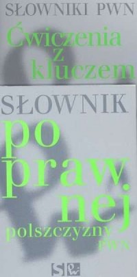 Słownik poprawnej polszczyzny PWN. - okładka książki