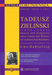 Tadeusz Zieliński (1859-1944) Spuren - okładka książki