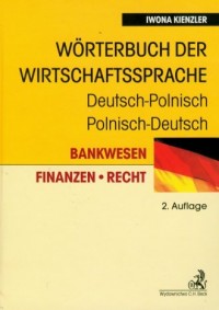 Worterbuch der wirtschaftssprache - okładka książki