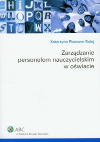 Zarządzanie personelem nauczycielskim - okładka książki