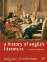 A History of English Literature - okładka książki