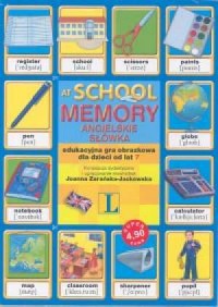 At School Memory. Angielskie słówka - okładka podręcznika