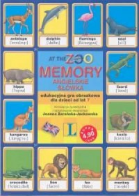 At the Zoo Memory (angielskie słówka) - okładka podręcznika
