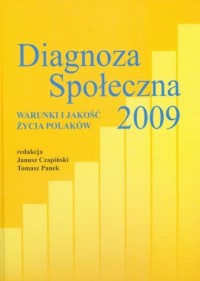 Diagnoza Społeczna 2009. Warunki - okładka książki