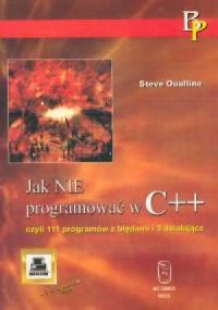 Jak nie programować w C++ - okładka książki