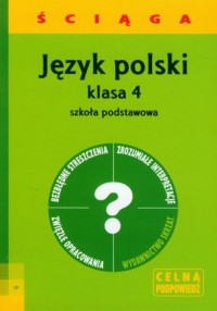 Język polski. Ściąga. Klasa 4. - okładka podręcznika