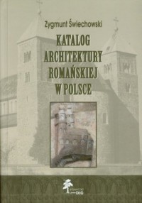 Katalog architektury romańskiej - okładka książki