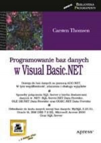 Programowanie baz danych w Visual - okładka książki