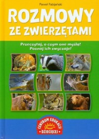 Rozmowy ze zwierzętami - okładka książki
