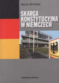 Skarga konstytucyjna w Niemczech - okładka książki