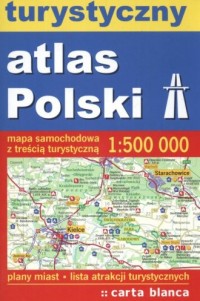 Turystyczny atlas Polski (1:500 - okładka książki