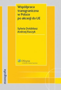 Współpraca transgraniczna w Polsce - okładka książki