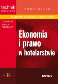 Ekonomia i prawo w hotelarstwie - okładka podręcznika