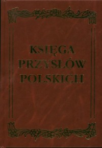 Księga przysłów polskich - okładka książki