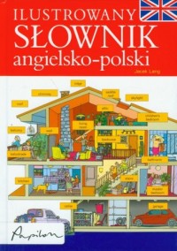 Słownik ilustrowany angielsko-polski - okładka książki
