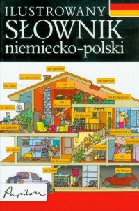 Słownik ilustrowany niemiecko-polski - okładka książki