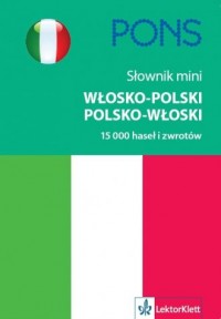 Słownik Mini włosko-polski polsko-włoski - okładka książki