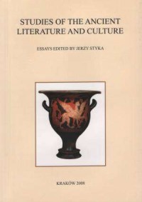 Studies of the ancient literature - okładka książki