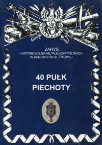40 Pułk Piechoty - okładka książki