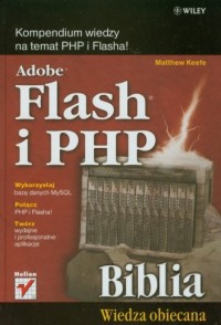 Adobe Flash i PHP. Biblia - okładka książki