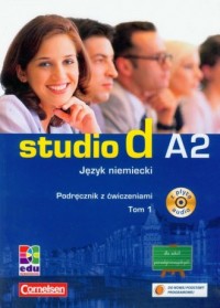 Język niemiecki. Studio d A2. Podręcznik - okładka podręcznika