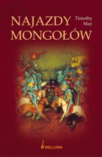 Najazdy mongołów - okładka książki